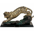Tiger - Mixed Gold with Verdigris 18" W x 10.5" H